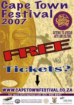 Cape Town Festival 2007 poster