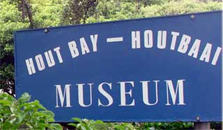 Hout Bay Museum Sign Board