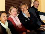 Serena van Niekerk, Birgit Boldt, Hans Kuhn and Ian Robertson